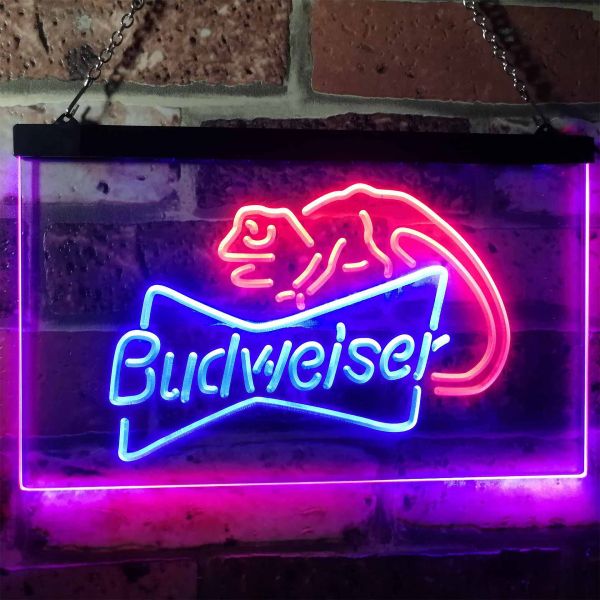 Budweiser Lizard Neon-Like LED Sign